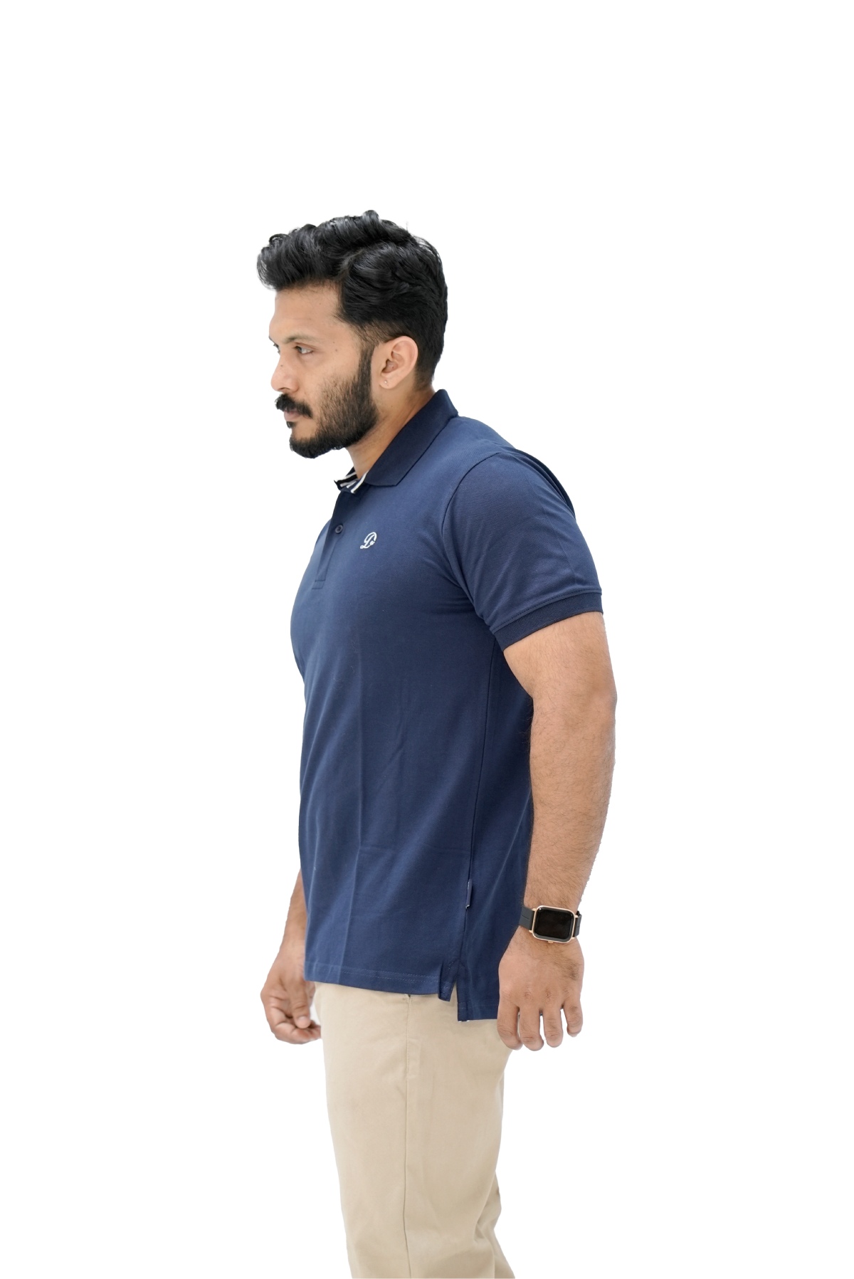 Classic Navy Polo - Image 4