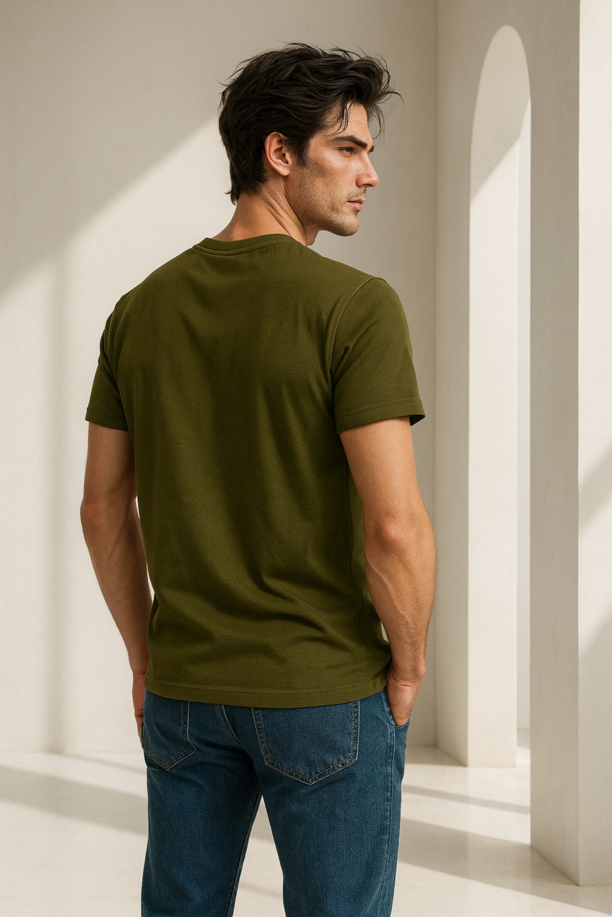 Line Crew Tee - Cycle - Image 2