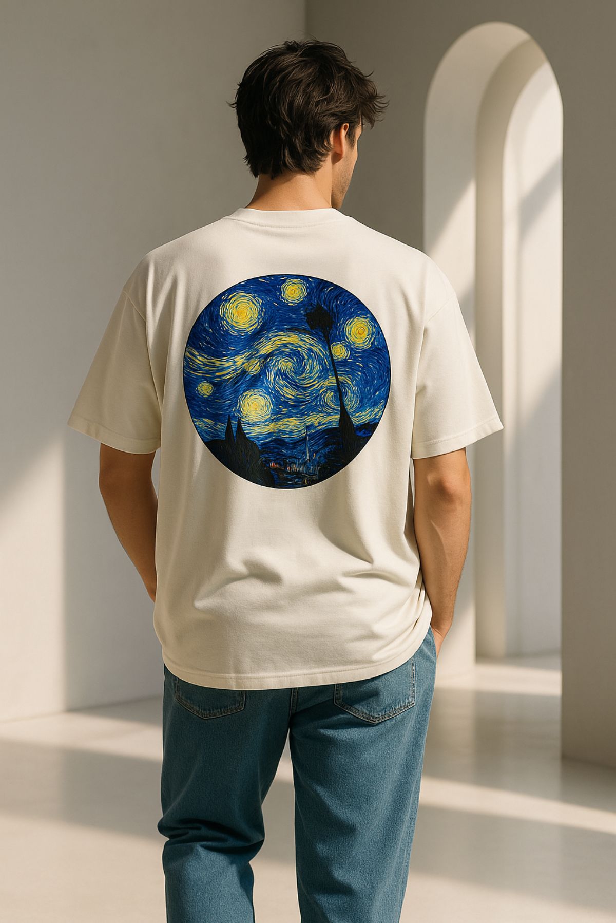 Line Drop Tee - Festive - Image 2