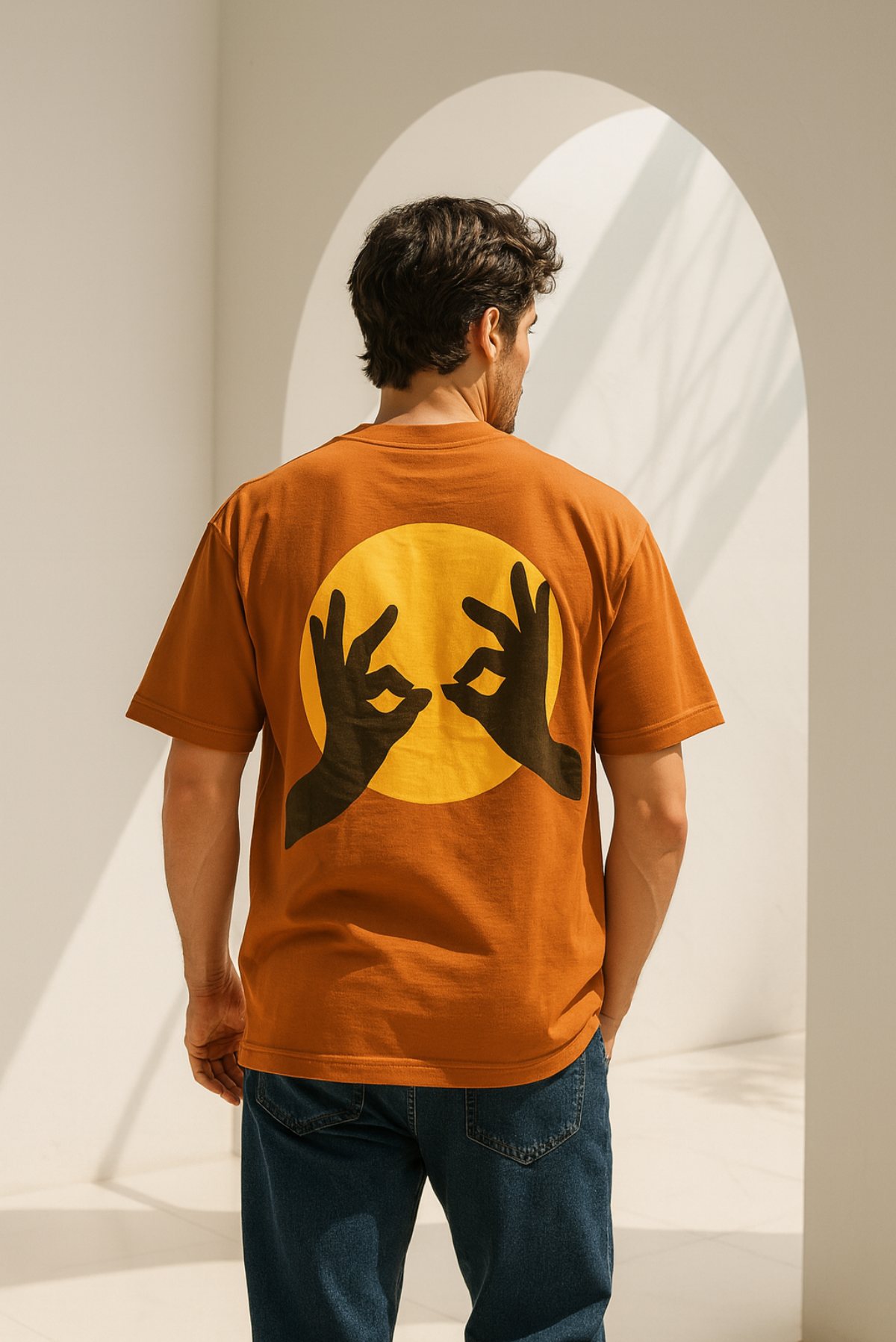 Line Drop Tee - Face It - Image 2
