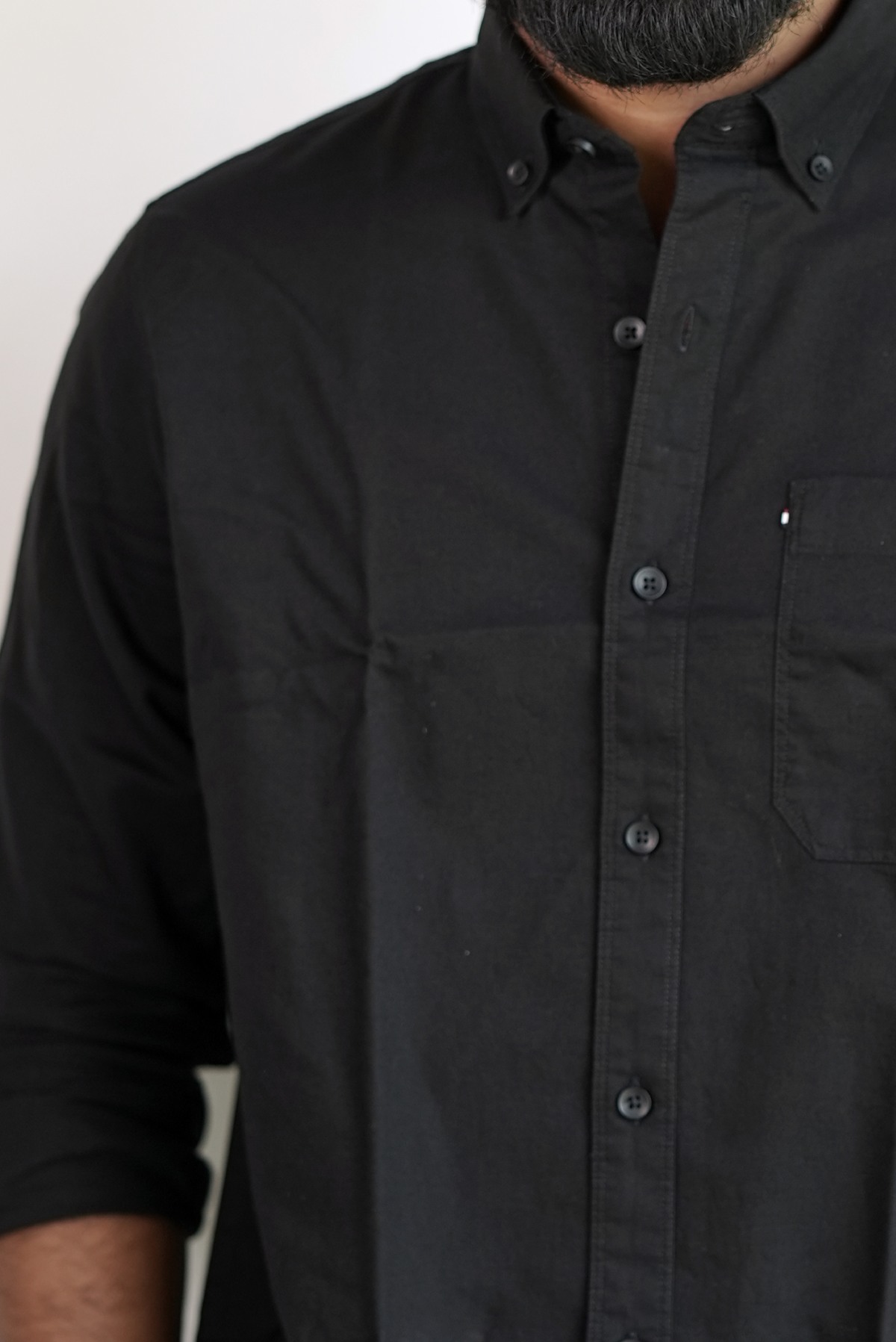 Classic Black Formal Shirt - Image 7
