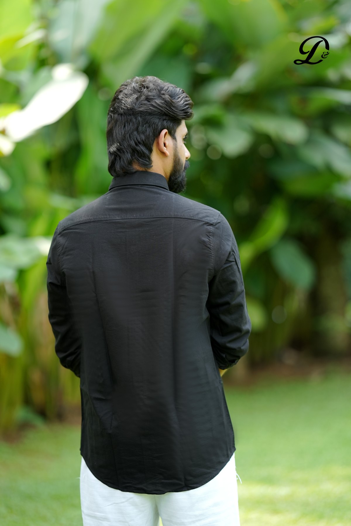 Classic Black Formal Shirt - Image 6