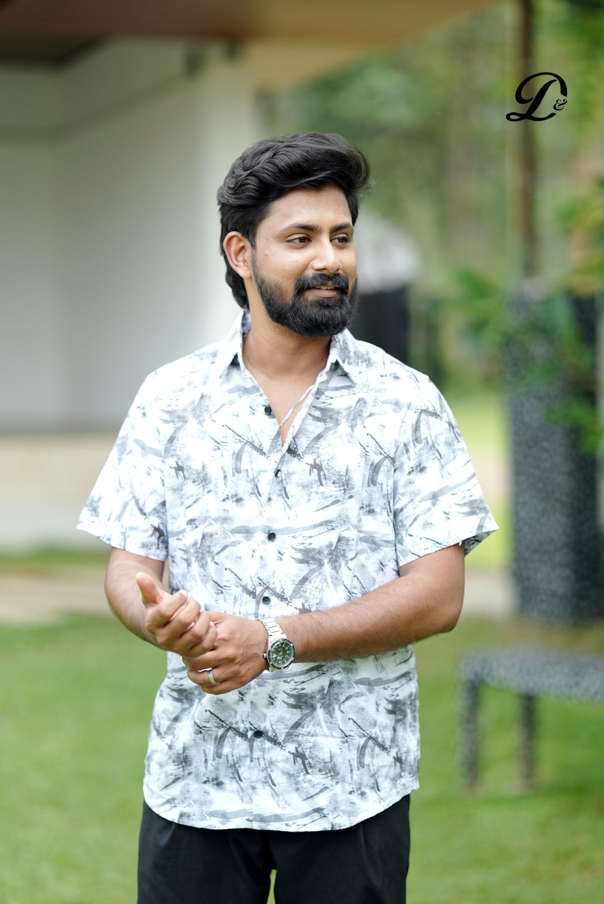 Arctic Splash Casual Shirt