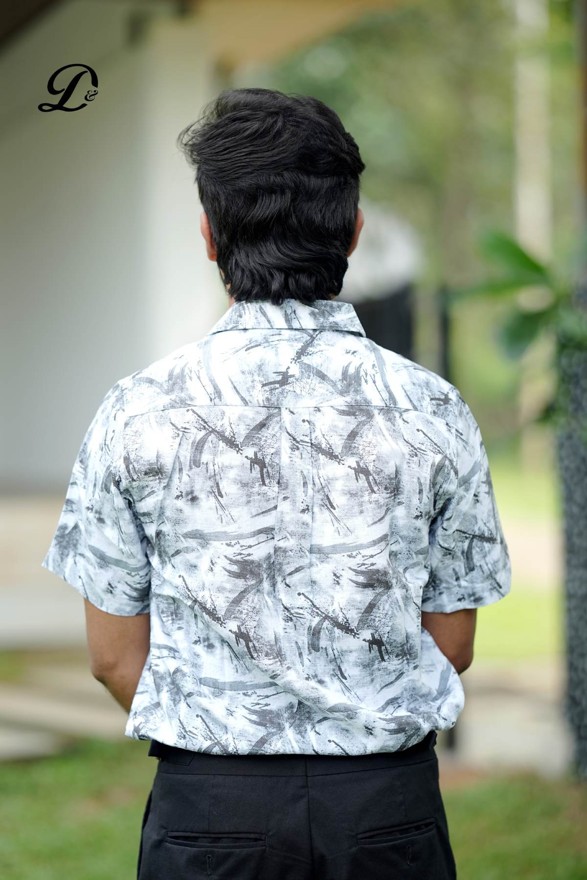 Arctic Splash Casual Shirt - Image 4