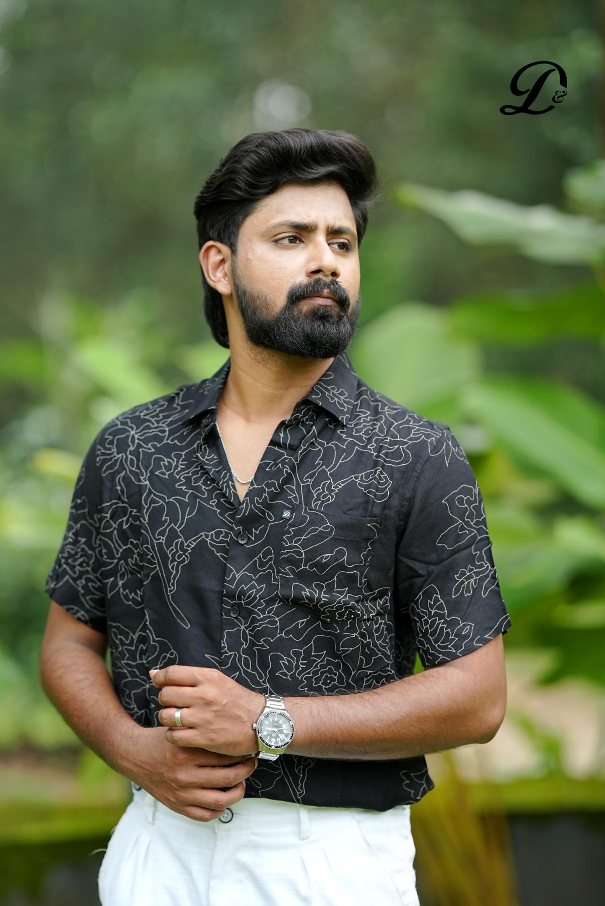 Night Bloom Casual Shirt - Image 4