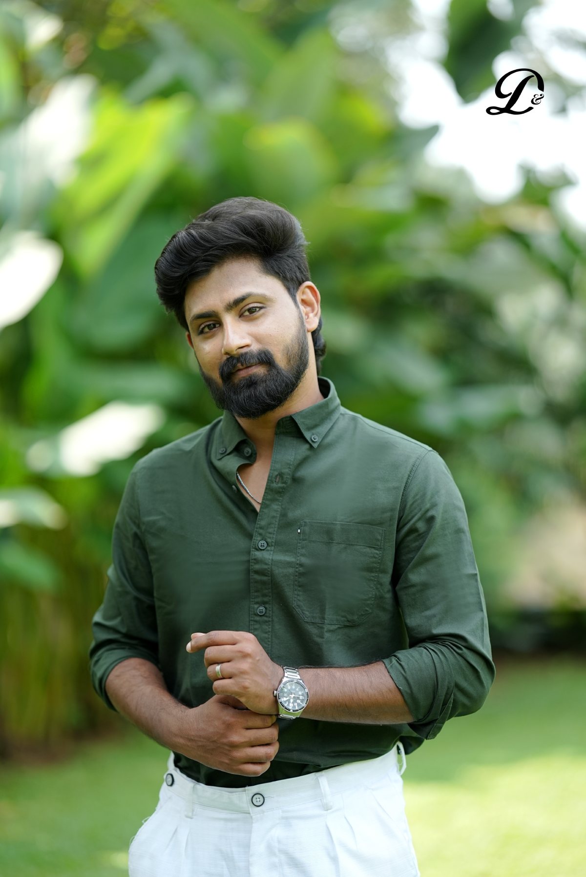 Forest Green Formal Shirt