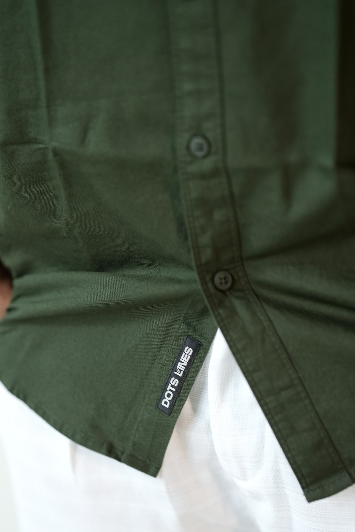 Forest Green Formal Shirt - Image 6