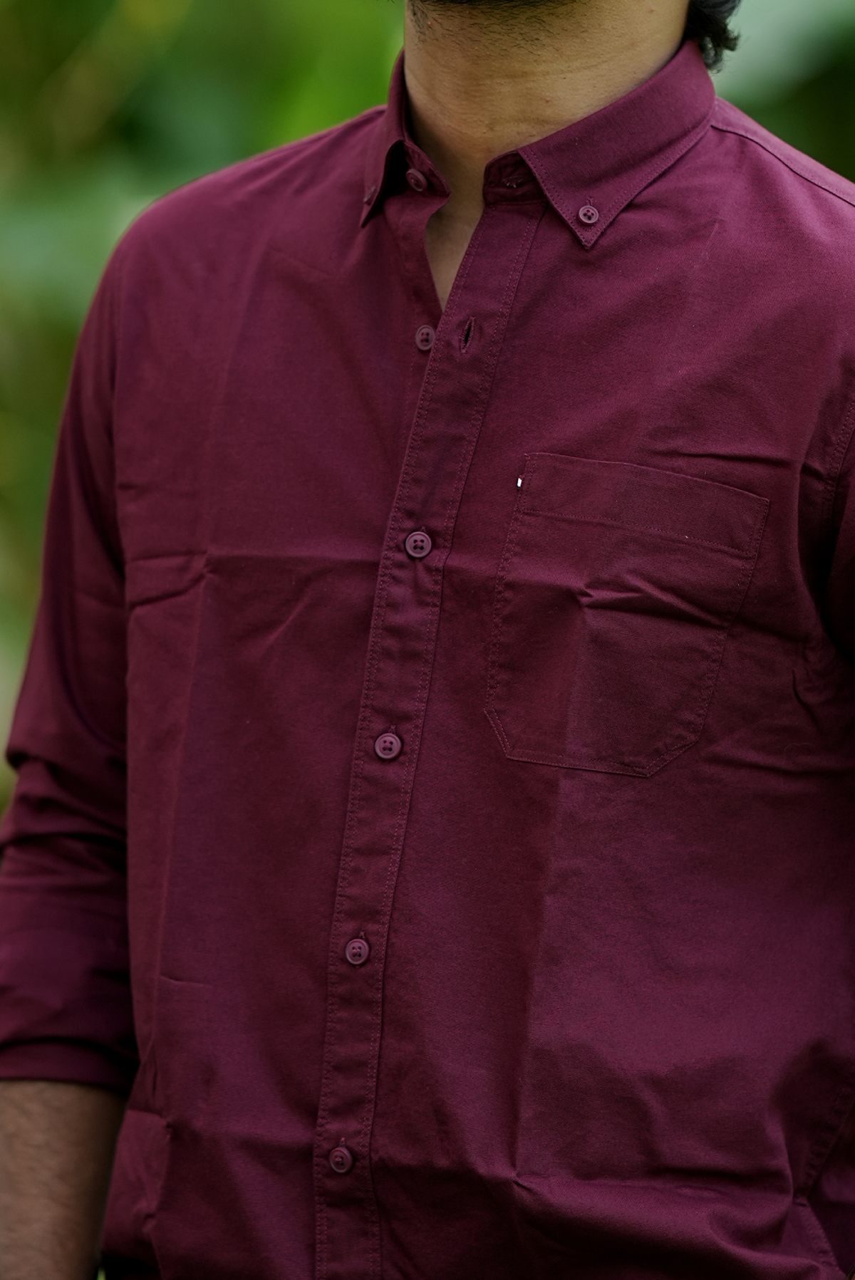 Maroon Elite Formal Shirt - Image 6