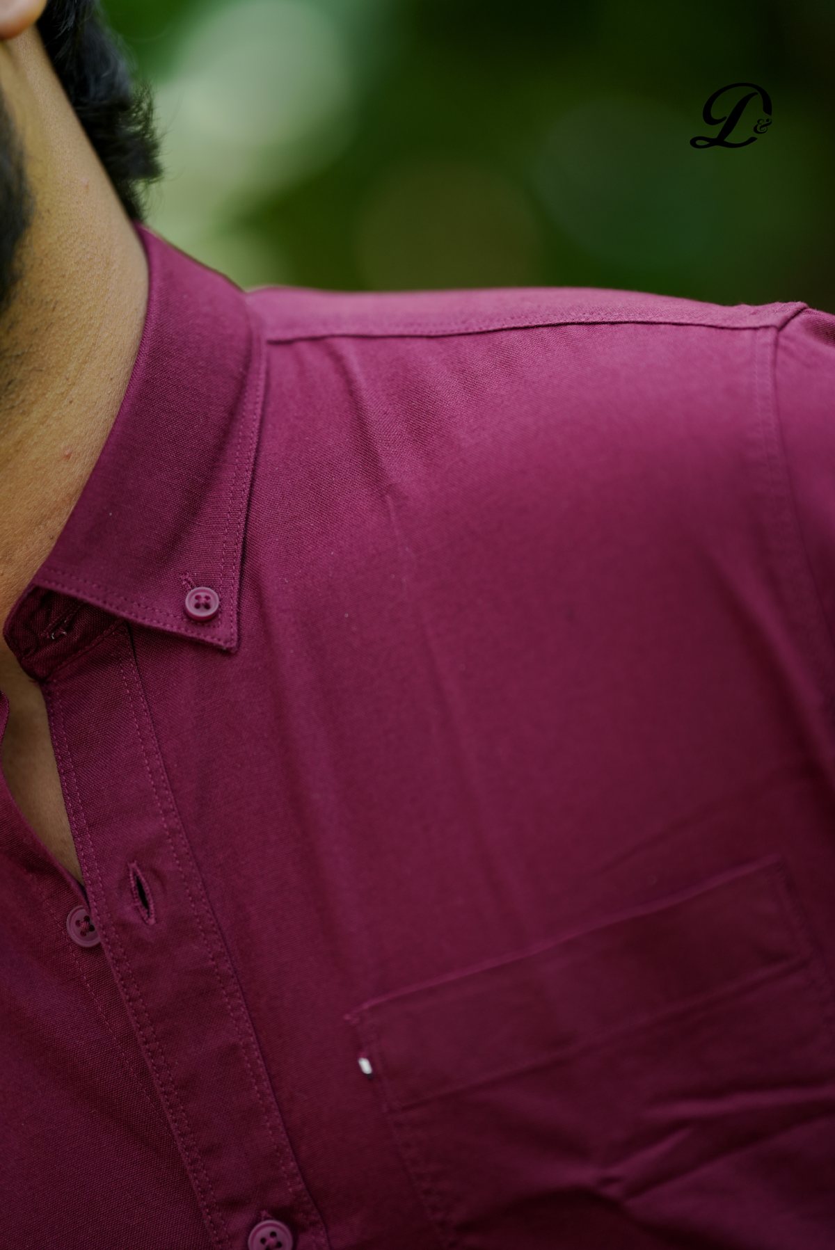 Maroon Elite Formal Shirt - Image 7