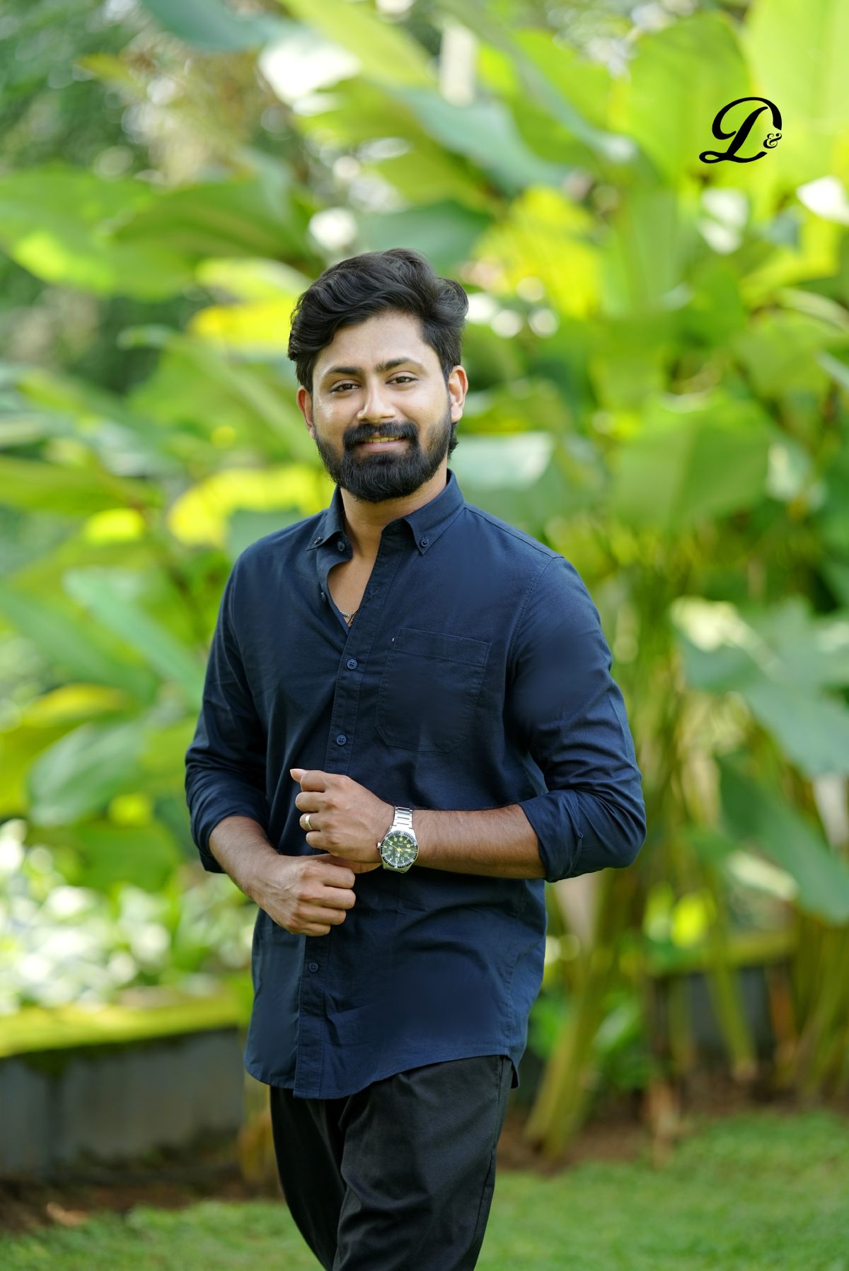 Midnight Navy Formal Shirt - Image 2