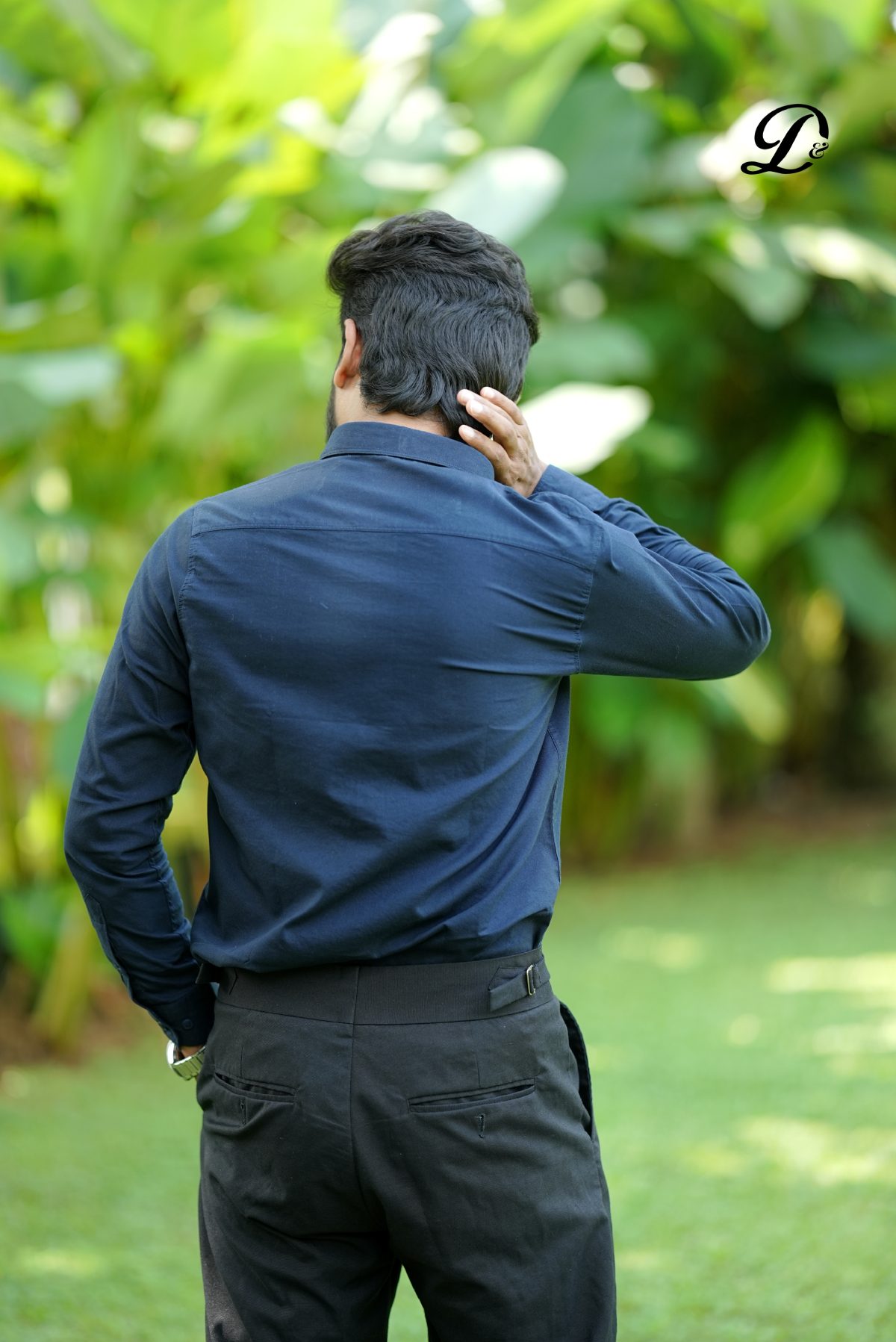 Midnight Navy Formal Shirt - Image 5