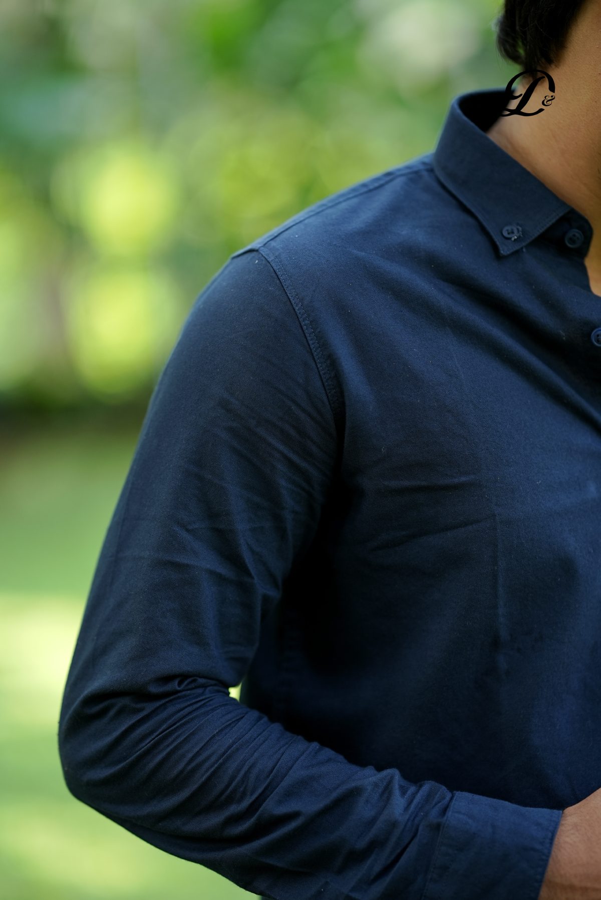 Midnight Navy Formal Shirt - Image 6