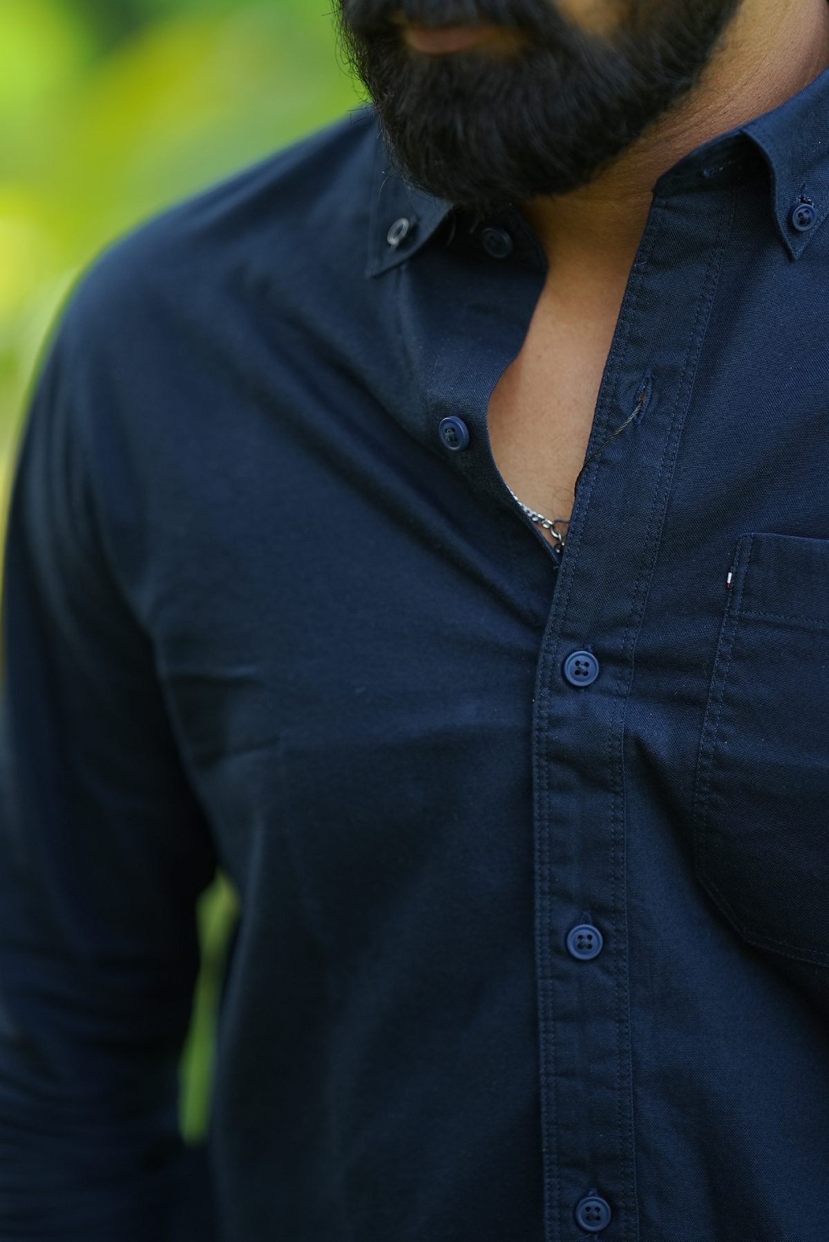 Midnight Navy Formal Shirt - Image 7
